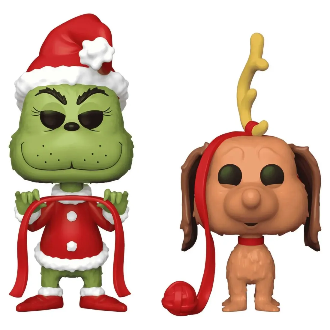 Фигурка Funko POP! Books How the Grinch Stole Christmas Grinch & Max 2PK 72505