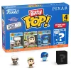 Фигурка Funko Bitty POP! Pixar Carl+Russell+Sadness+Mystery (1 of 4) 4PK​ 75468