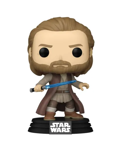 Фигурка Funko POP! Bobble Star Wars Obi-Wan Kenobi S2 Obi-Wan Kenobi (Battle Pose) (629) 67584