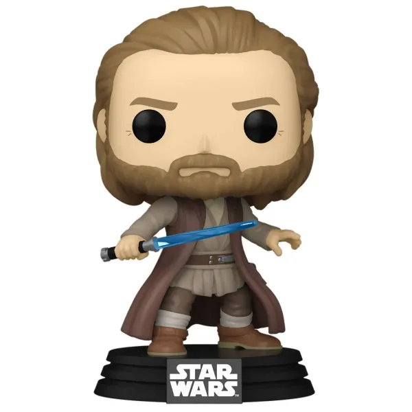 Фигурка Funko POP! Bobble Star Wars Obi-Wan Kenobi S2 Obi-Wan Kenobi (Battle Pose) (629) 67584