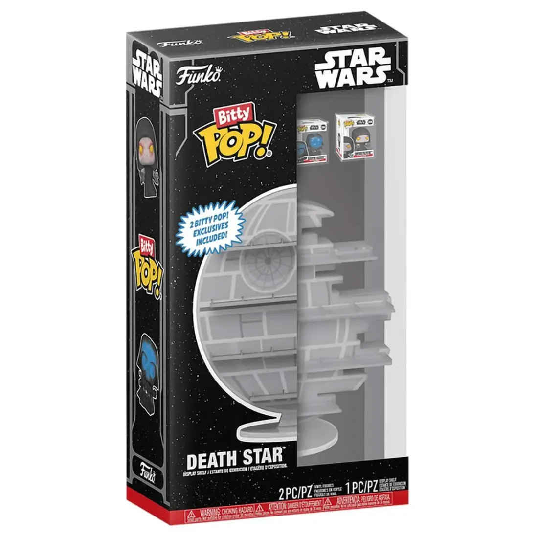 Набор Funko Bitty POP! Display Star Wars Death Star +2 Bitty POP! Palpatine, Darth Vader 81293