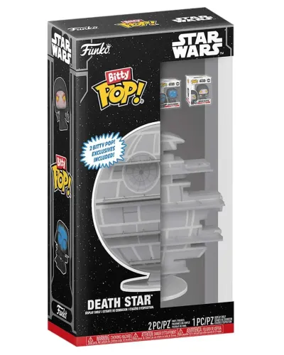 Набор Funko Bitty POP! Display Star Wars Death Star +2 Bitty POP! Palpatine, Darth Vader 81293