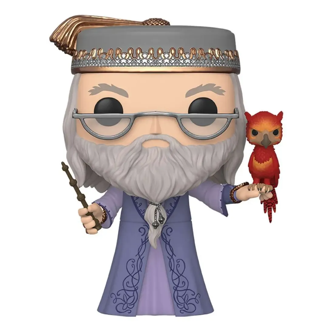 Фигурка Funko POP! Harry Potter S10 Albus Dumbledore w/Fawkes 10" (110) 48038