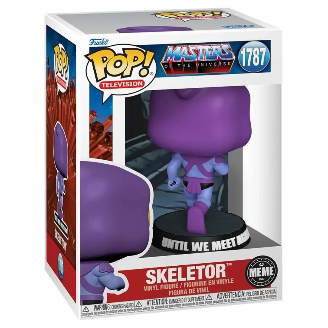 Фигурка Funko POP! TV Meme MOTU Skeletor (Until We Meet Again Meme) (1787) 88300
