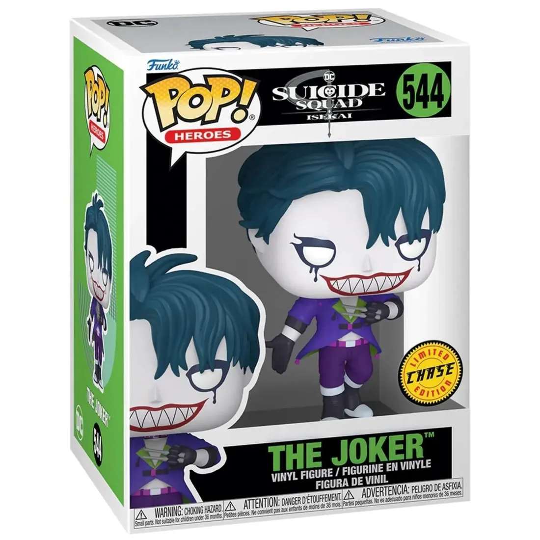 Фигурка Funko POP! Animation DC Suicide Squad Isekai Joker Chase (544)