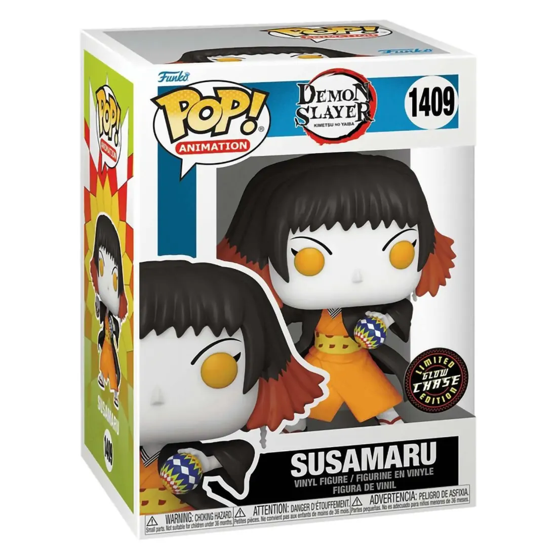 Фигурка Funko POP! Animation Demon Slayer Susamaru (GW) Chase (1409)