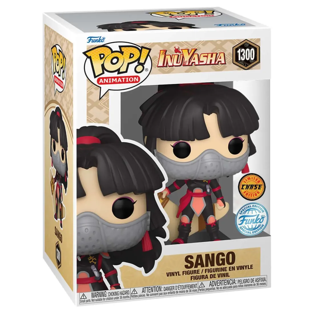 Фигурка Funko POP! Animation InuYasha Sango Masked Chase (Exc) (1300)