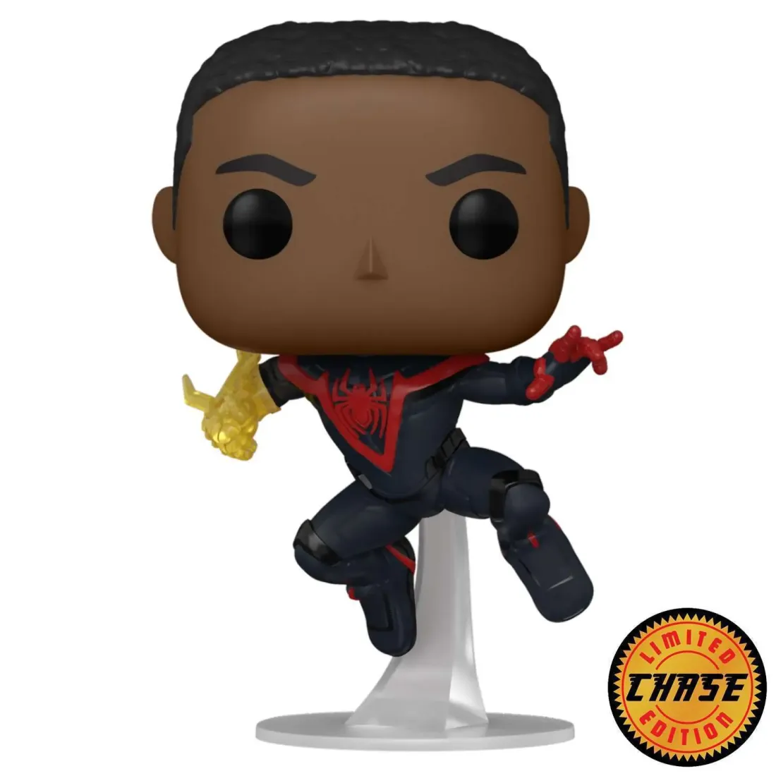 Фигурка Funko POP! Bobble Marvel Games Miles Morales Miles Classic Suit Chase (765)