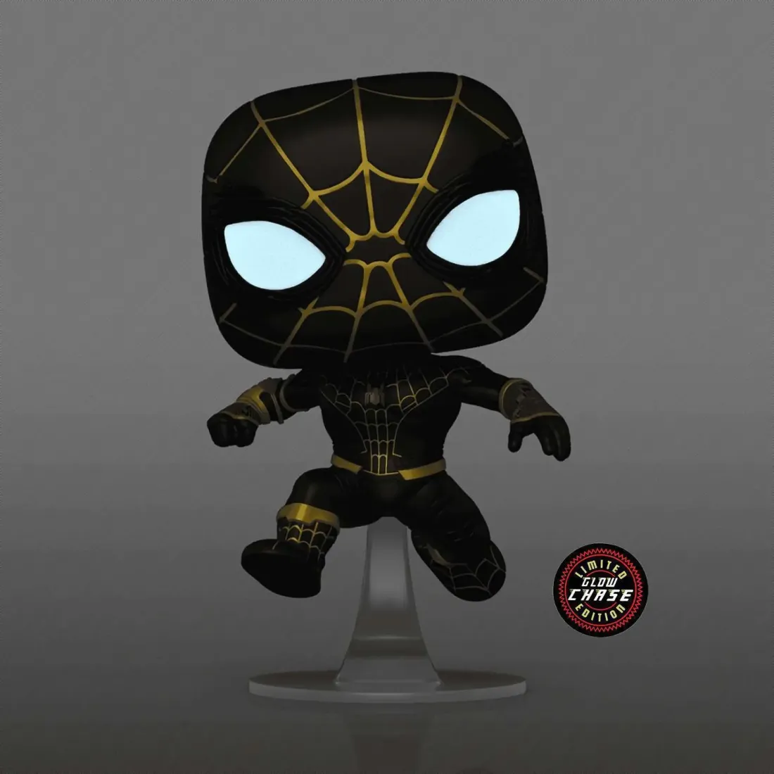 Фигурка Funko POP! Bobble Marvel Spider-Man No Way Home Spider-Man (GW)Chase (Exc) (1073)