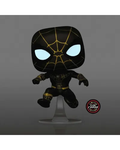 Фигурка Funko POP! Bobble Marvel Spider-Man No Way Home Spider-Man (GW)Chase (Exc) (1073)