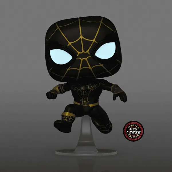 Фигурка Funko POP! Bobble Marvel Spider-Man No Way Home Spider-Man (GW)Chase (Exc) (1073)