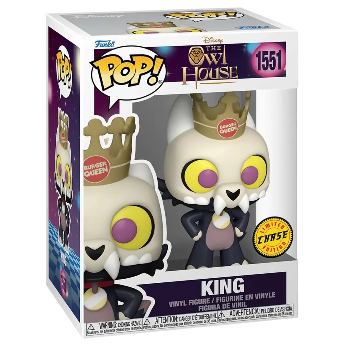 Фигурка Funko POP! Disney The Owl House King Chase (1551)
