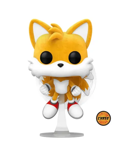 Фигурка Funko POP! Games Sonic the Hedgehog Tails (Flying) (FL) Chase SS (Exc) (978)