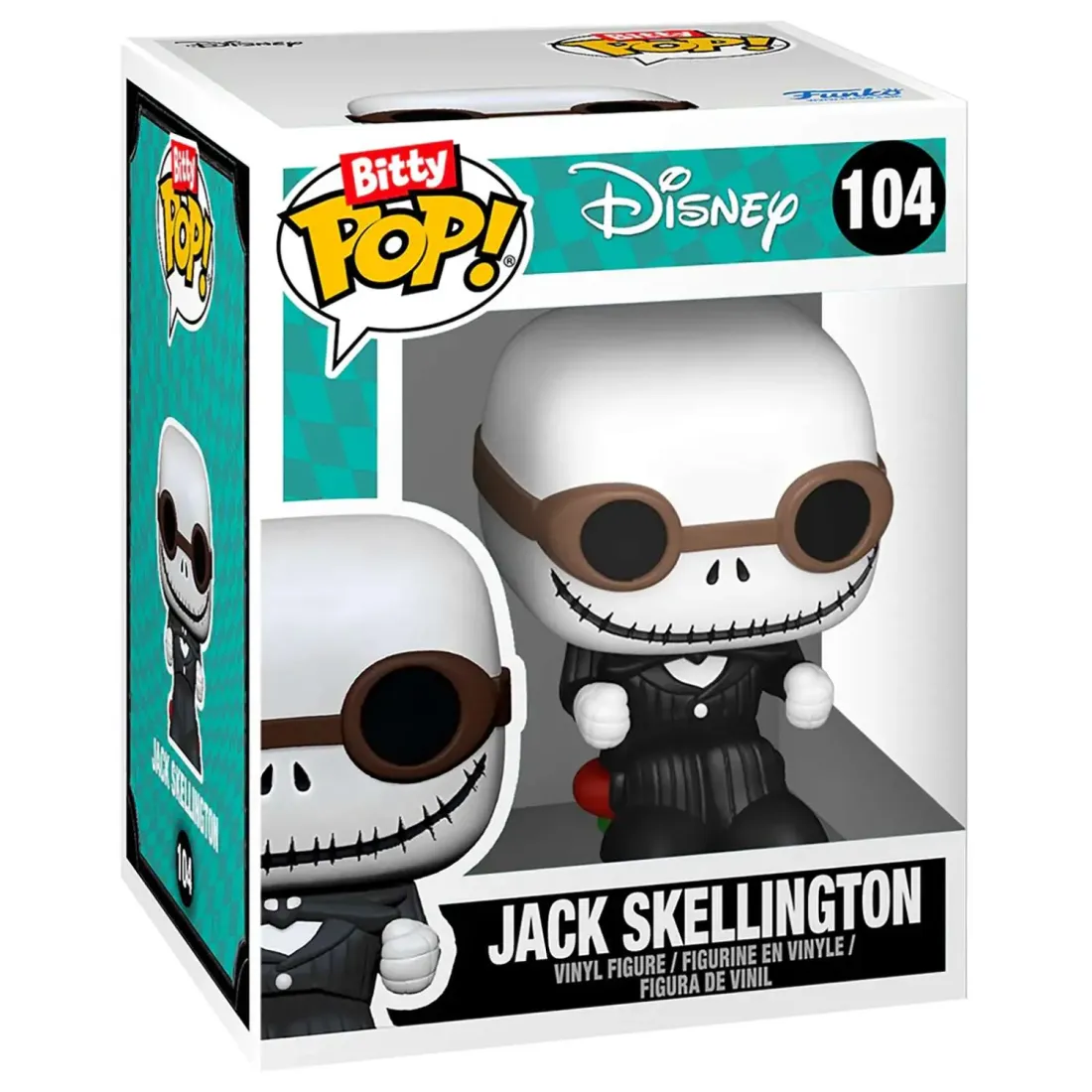 Фигурка Funko Bitty POP! Rides TNBC Jack Skellington w/Snowmobile 83624