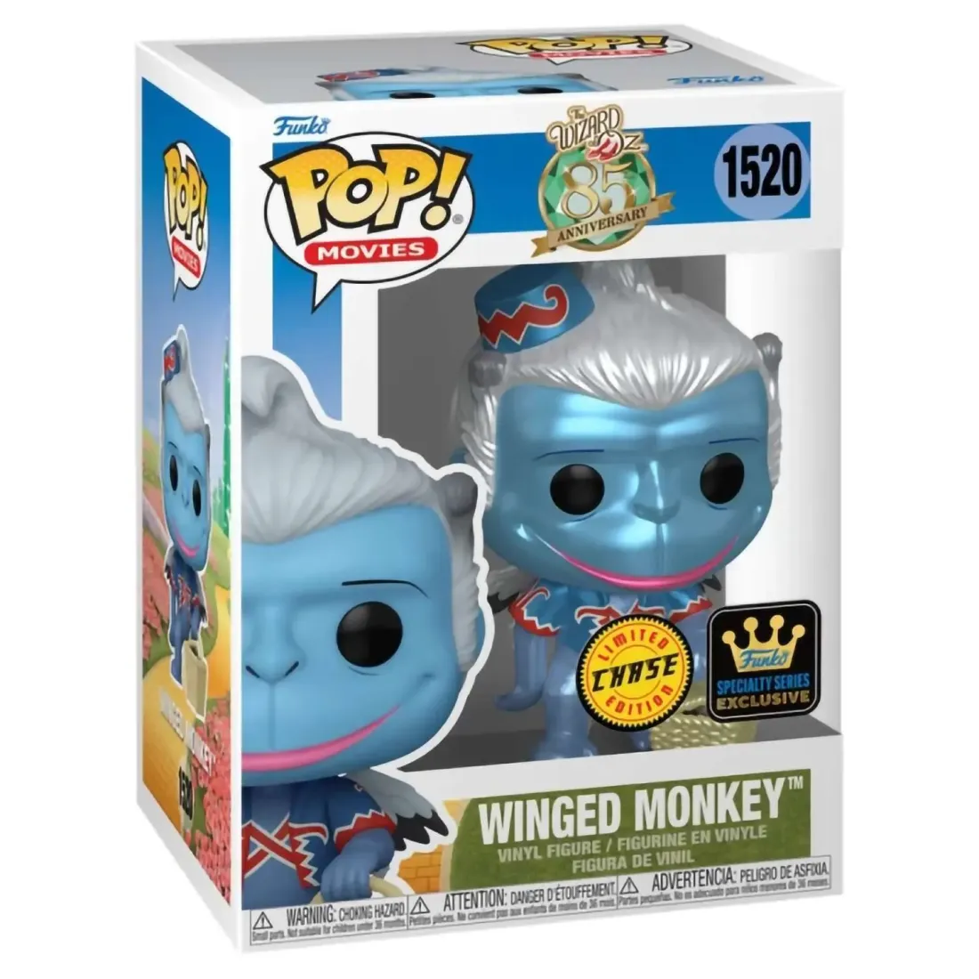 Фигурка Funko POP! Movies The Wizard of Oz 85th Winged Monkey (MT) Chase (Exc) (1520)