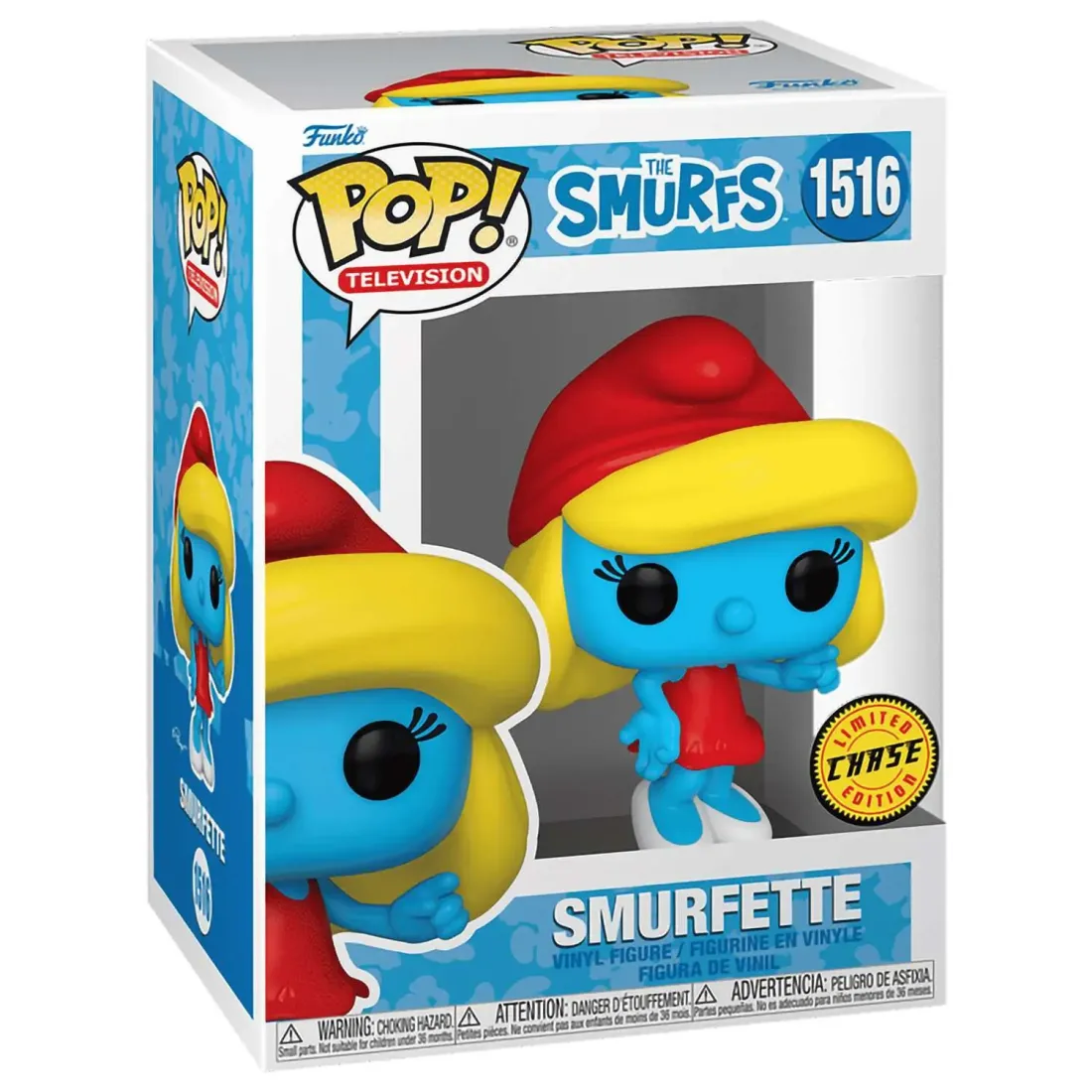 Фигурка Funko POP! TV Smurfs Smurfette Chase (1516)