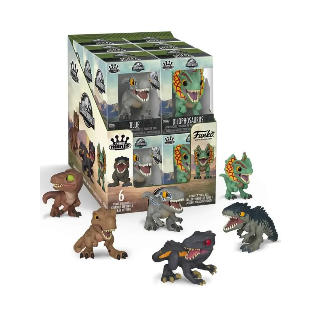 Фигурка Funko Minis Jurassic Park & World 1 штука в ассортим (из 6) 87858
