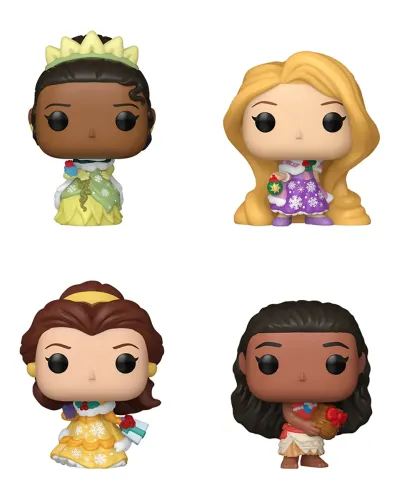 Фигурка Funko Pocket POP! Mystery Ice Disney Princess Holiday 1 штука в ассортименте (из 4) 86075