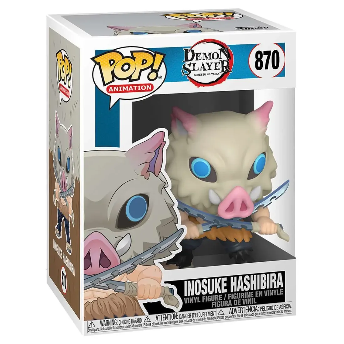 Фигурка Funko POP! Animation Demon Slayer Inosuke Hashibira (870) 49011