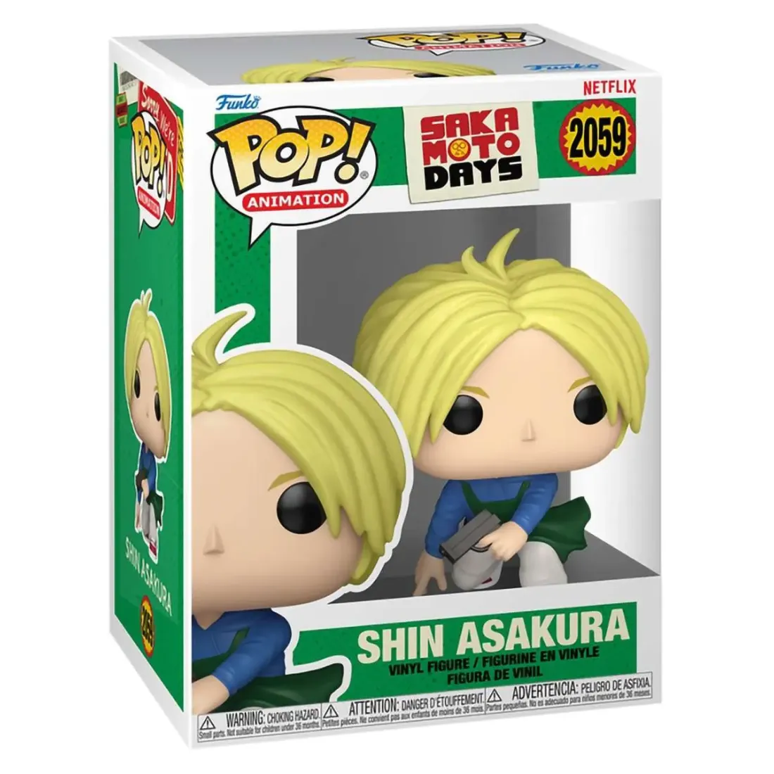 Фигурка Funko POP! Animation Sakamoto Days Shin Asakura (2059) 86689