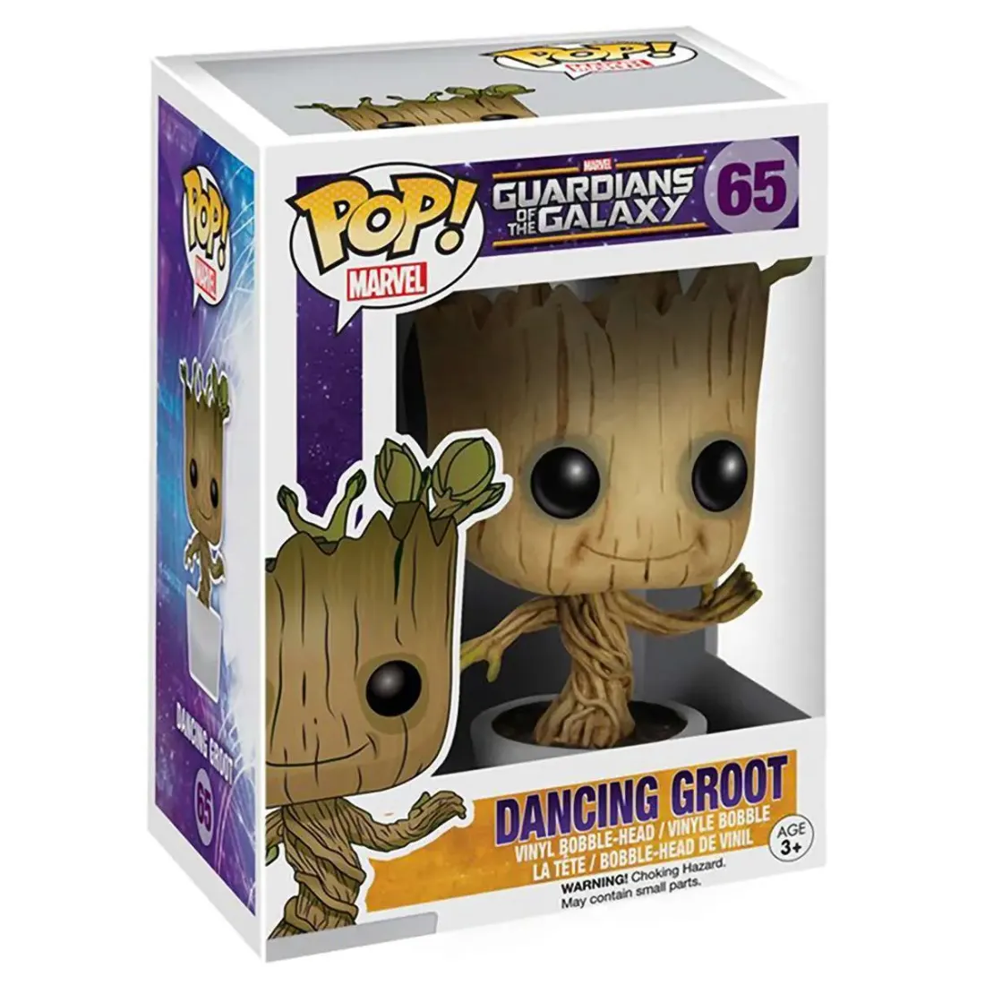 Фигурка Funko POP! Bobble Marvel Guardians Of The Galaxy Dancing Groot (65) 5104