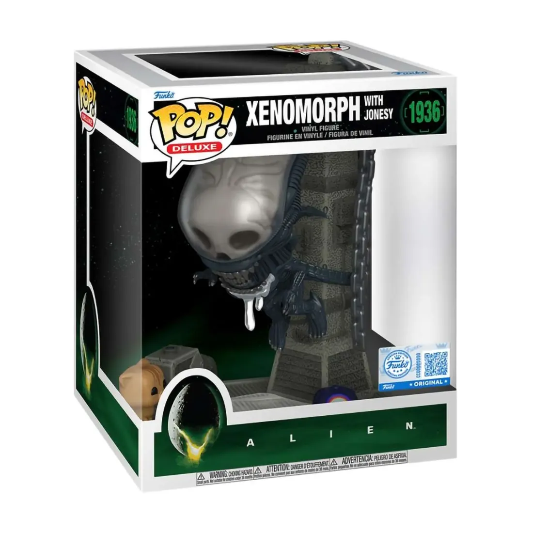 Фигурка Funko POP! Deluxe Alien Xenomorph with Jonesy (Exc) (1936) 88655