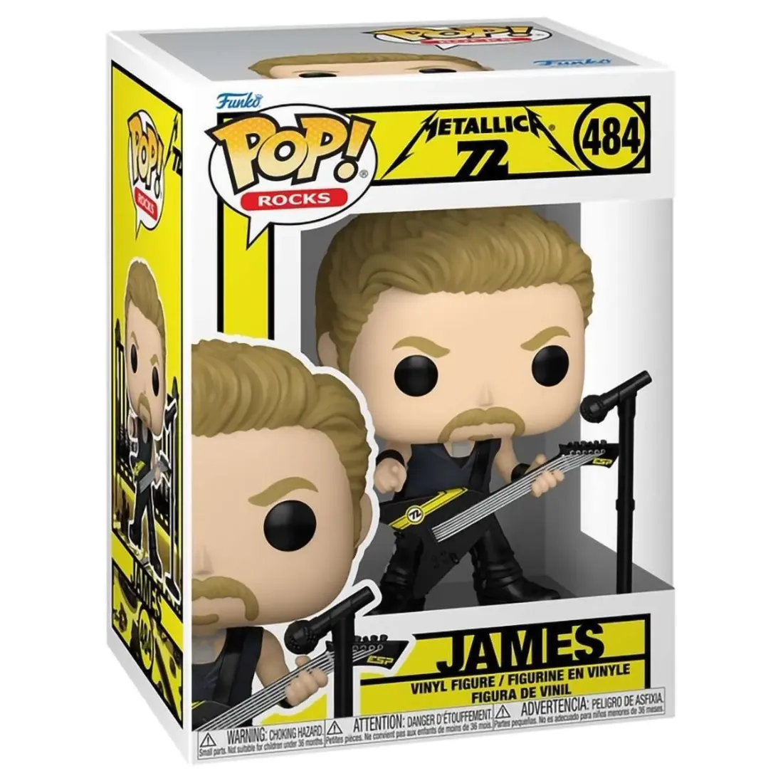 Фигурка Funko POP! Rocks Metallica James (72S) (484) 87079