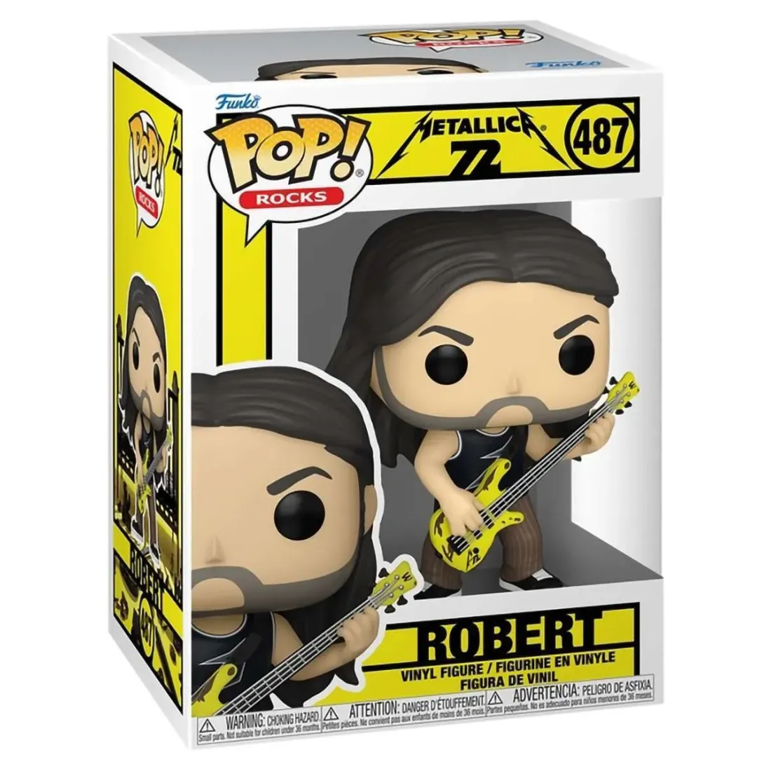 Фигурка Funko POP! Rocks Metallica Robert (72S) (487) 87078