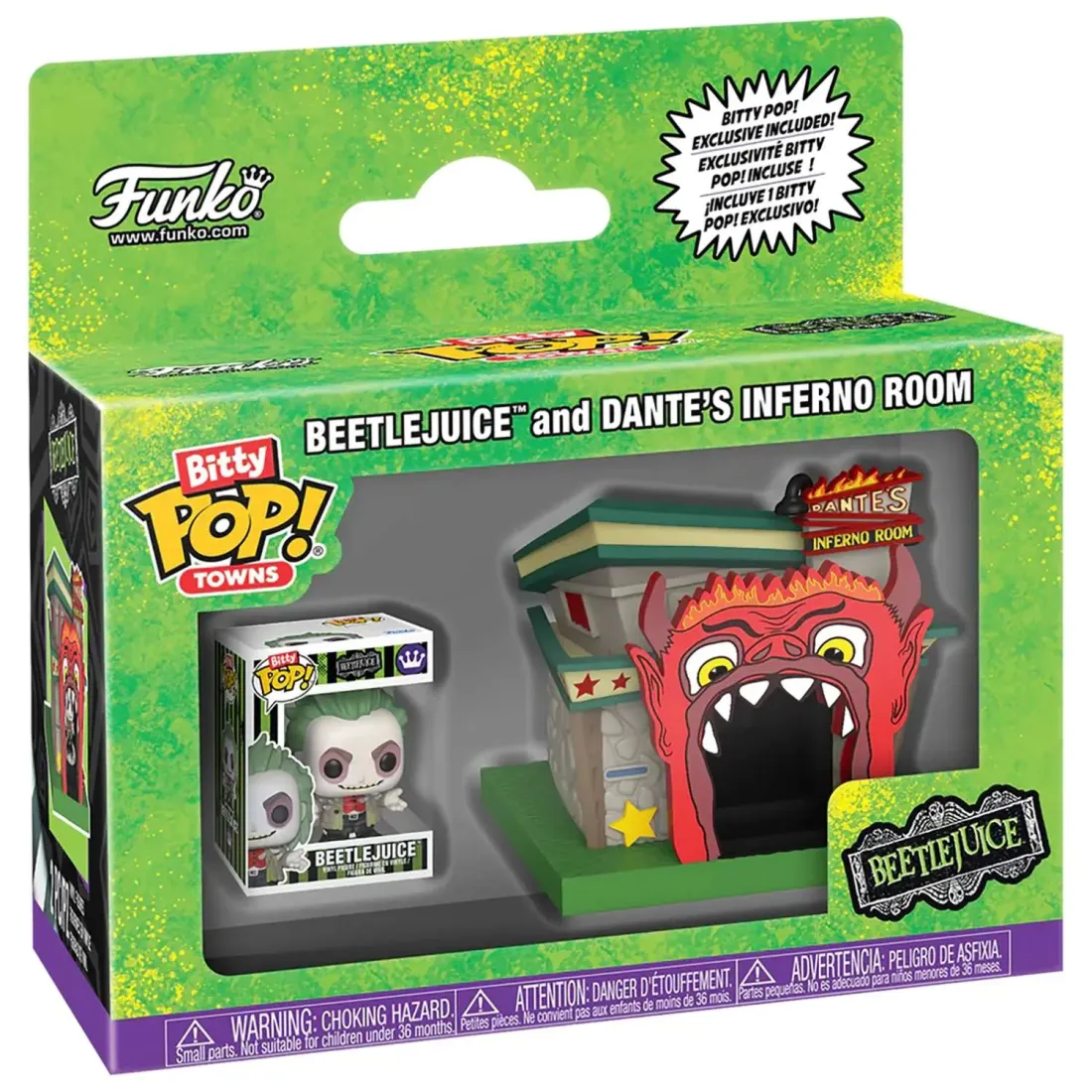Фигурка Funko Bitty POP! Towns Beetlejuice Beetlejuice and Dante's Inferno Room 85517