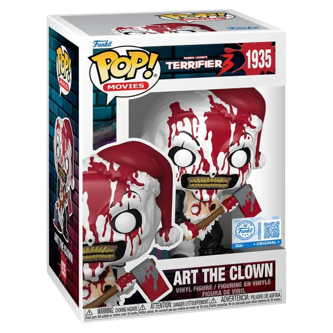 Фигурка Funko POP! Movies Terrifier 3 Art the Clown (Exc) (1935) 88557