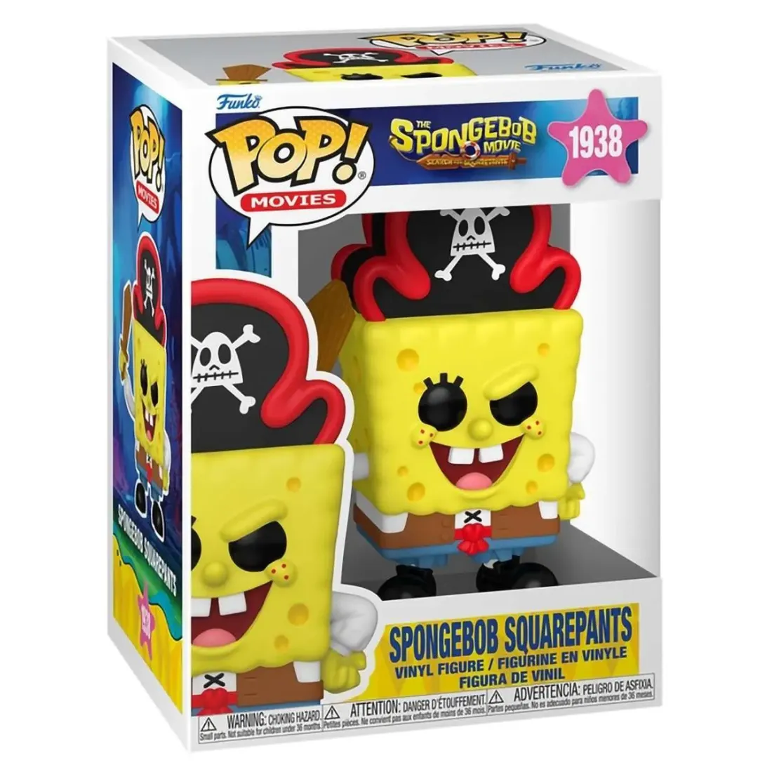 Фигурка Funko POP! Movies The SpongeBob Movie SpongeBob Squarepants (1938) 83590