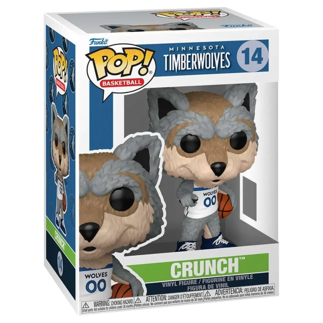 Фигурка Funko POP! NBA Mascots Wolves Crunch The Wolf (14) 89355