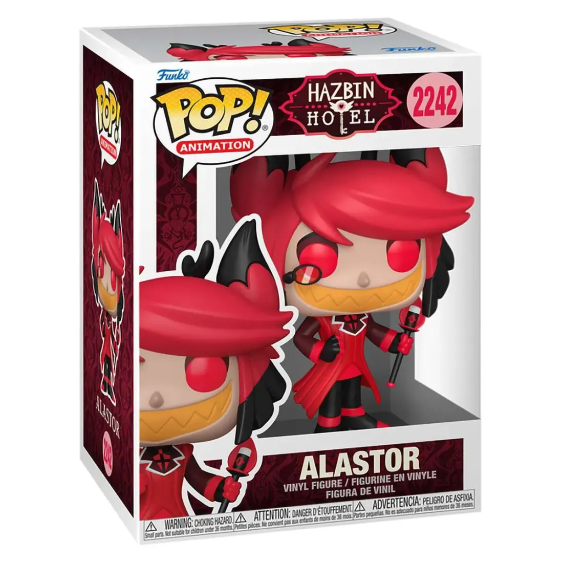 Фигурка Funko POP! Animation Hazbin Hotel Alastor w/Chase (2242) 90413