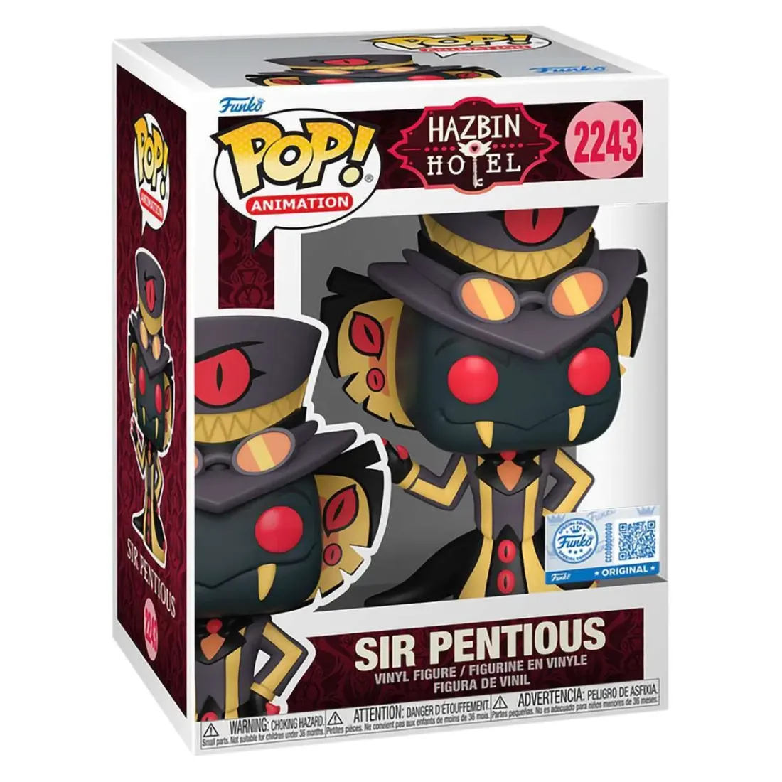 Фигурка Funko POP! Animation Hazbin Hotel Sir Pentious w/Chase SS (Exc) (2243) 91824