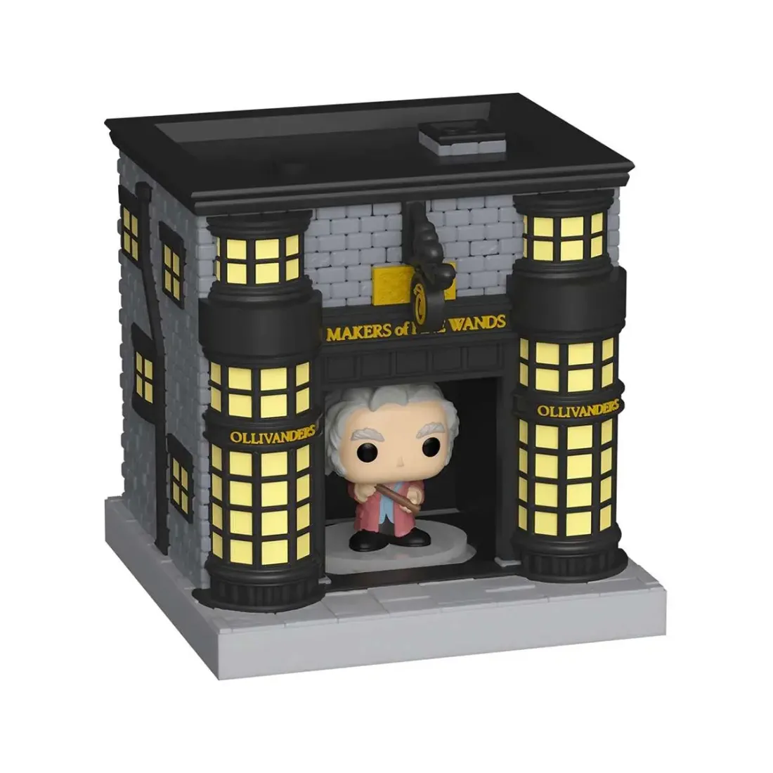 Фигурка Funko Bitty POP! Towns Harry Potter Garrick Ollivander and Ollivanders Wand Shop 83627