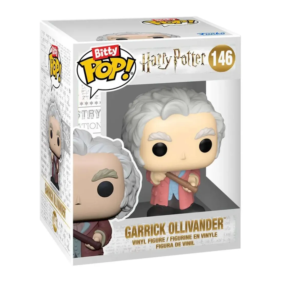 Фигурка Funko Bitty POP! Towns Harry Potter Garrick Ollivander and Ollivanders Wand Shop 83627