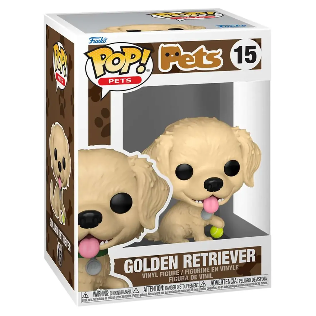 Фигурка Funko POP! Pets Golden Retriever (15) 88327