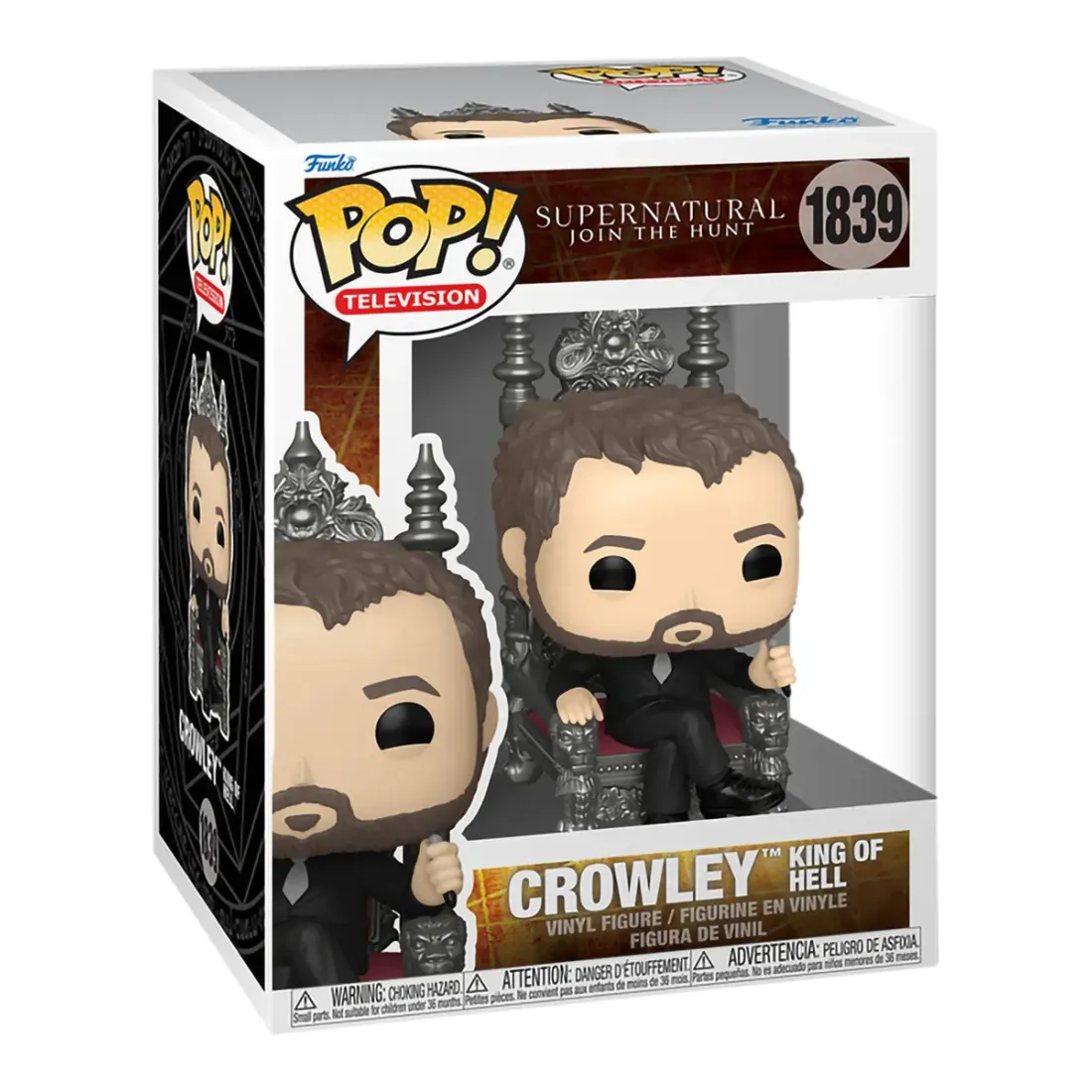 Фигурка Funko POP! Premium TV Supernatural Crowley King of Hell (1839) 90274