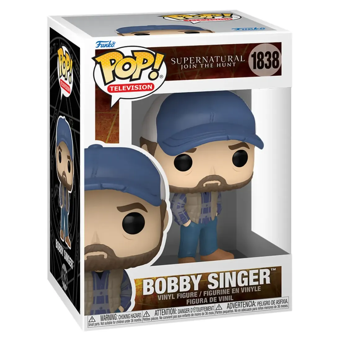 Фигурка Funko POP! TV Supernatural Bobby Singer (1838) 90275