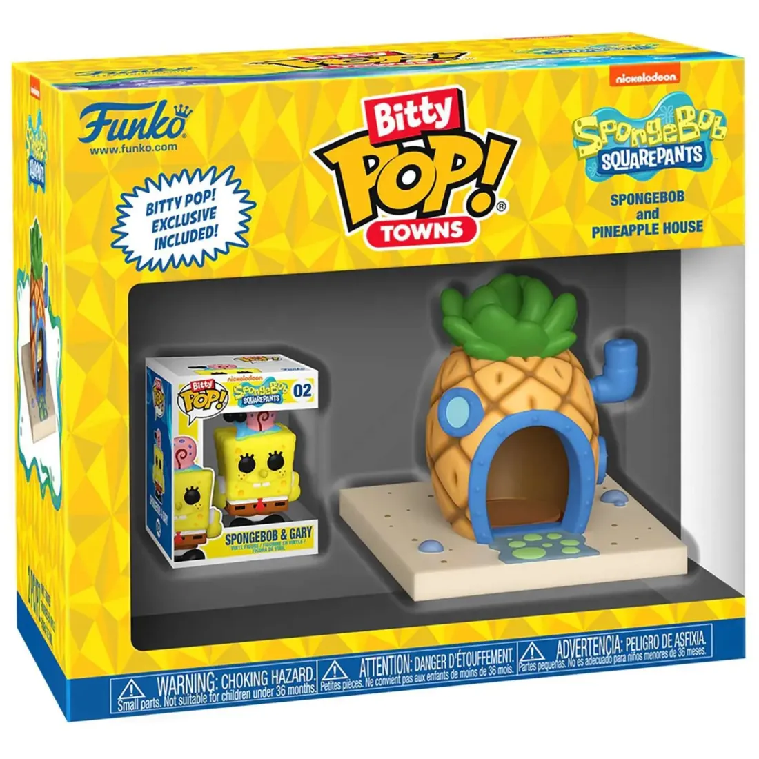 Фигурка Funko Bitty POP! Towns Spongebob SquarePants Spongebob and Pineapple House 83638