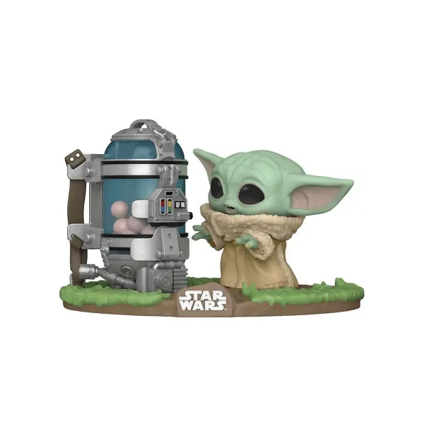 Фигурка Funko POP! Deluxe Bobble Star Wars The Mandalorian Child with Egg Canister (407) 50962
