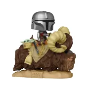 Фигурка Funko POP! Deluxe Bobble Star Wars The Mandalorian Mandalorian w/ Child on Bantha (416)52373