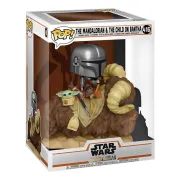 Фигурка Funko POP! Deluxe Bobble Star Wars The Mandalorian Mandalorian w/ Child on Bantha (416)52373