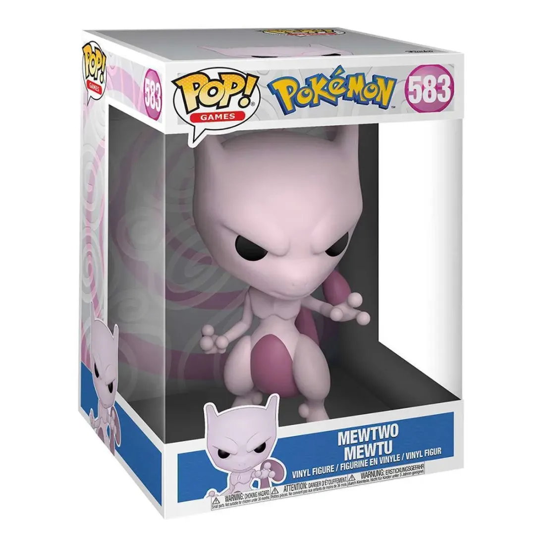 Фигурка Funko POP! Games Pokemon Mewtwo 10" (583) 63699