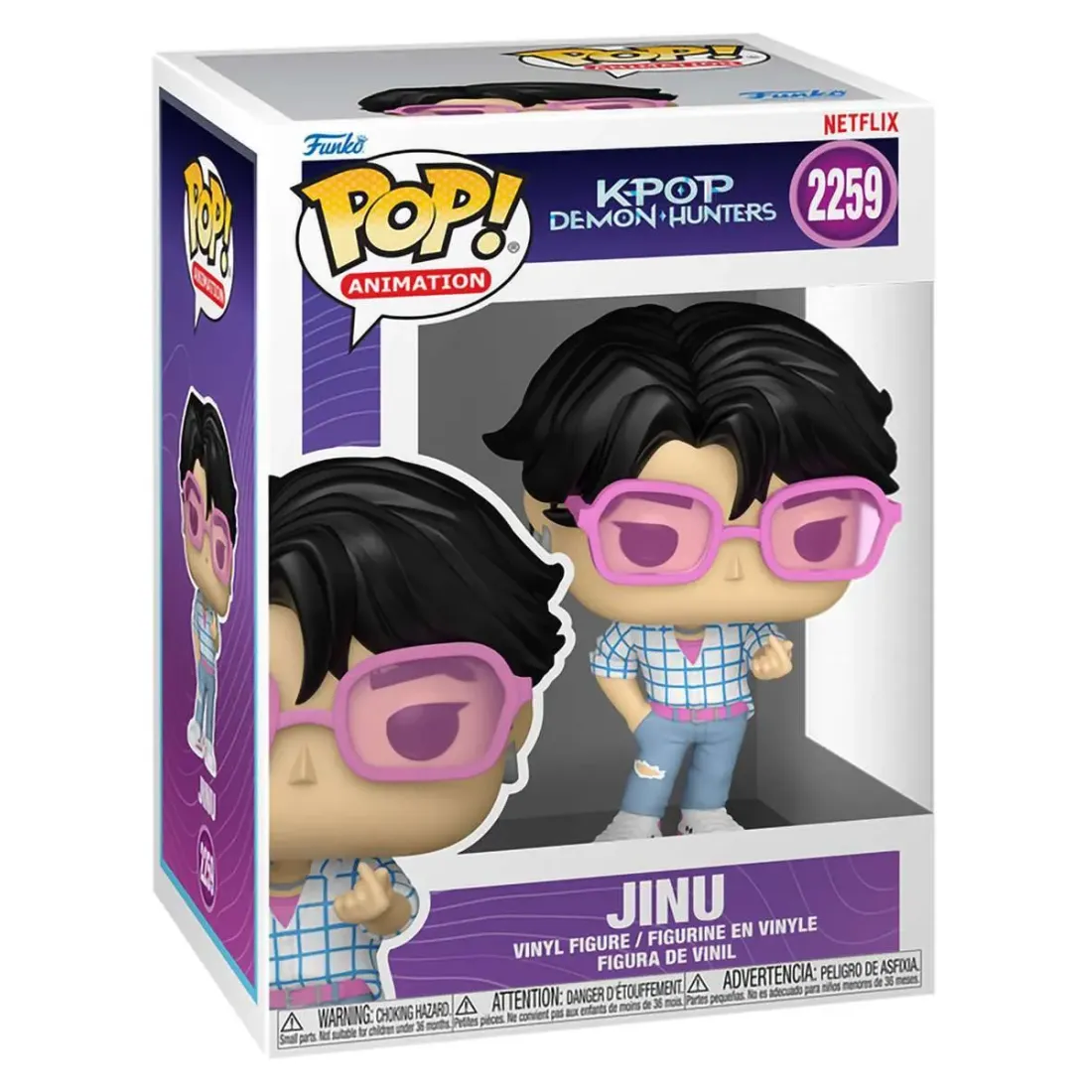 Фигурка Funko POP! Animation KPop Demon Hunters Jinu w/Chase (2259) 94691