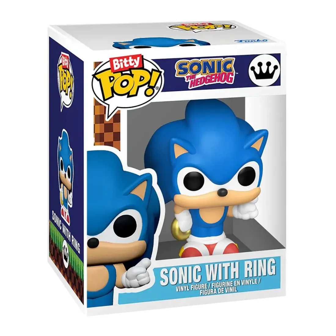 Фигурка Funko Bitty POP! Arcade Sonic the Hedgehog Sonic with Ring 85250