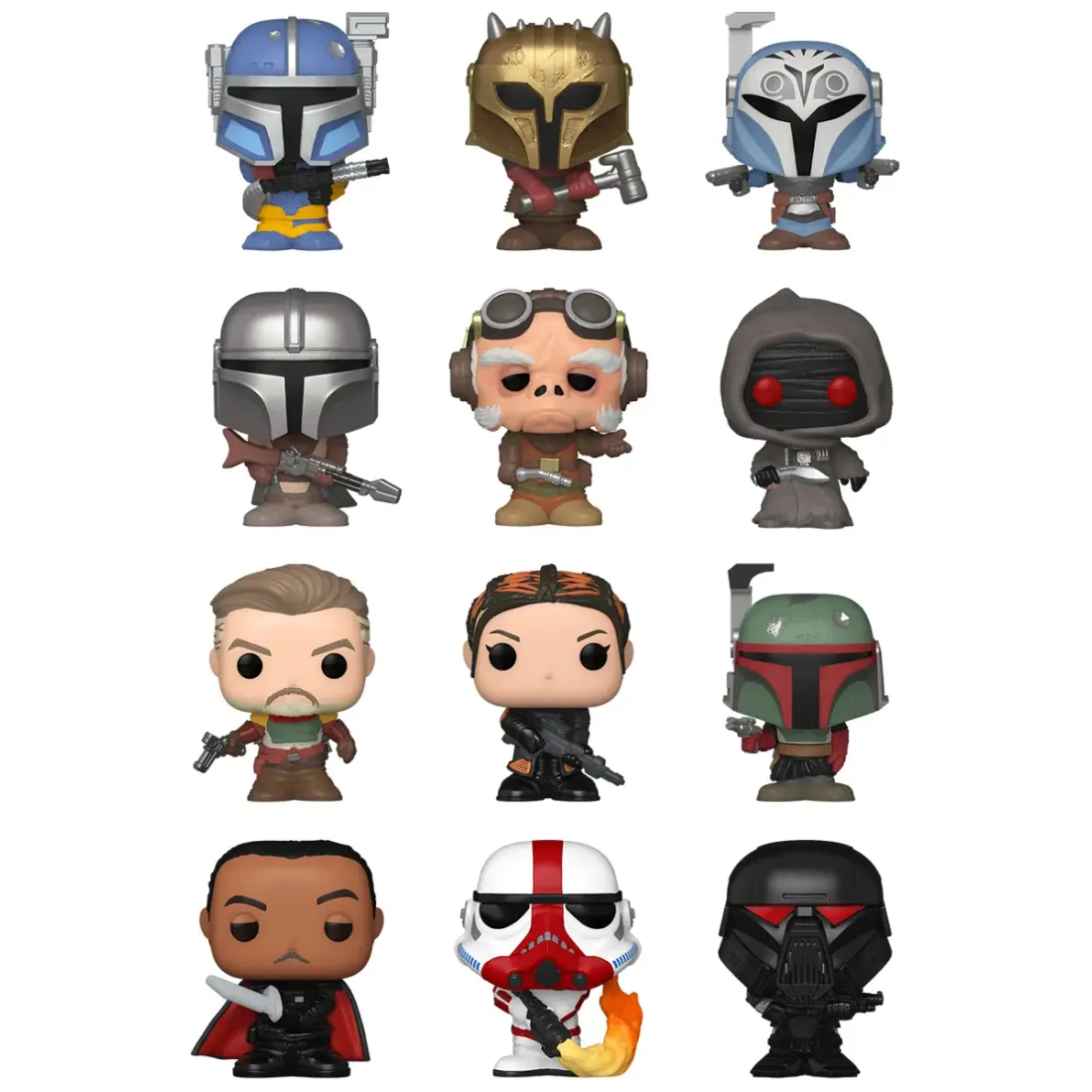 Фигурка Funko Bitty POP! Star Wars Mandalorian Mystery 1 штука в ассортименте (из12) 83418