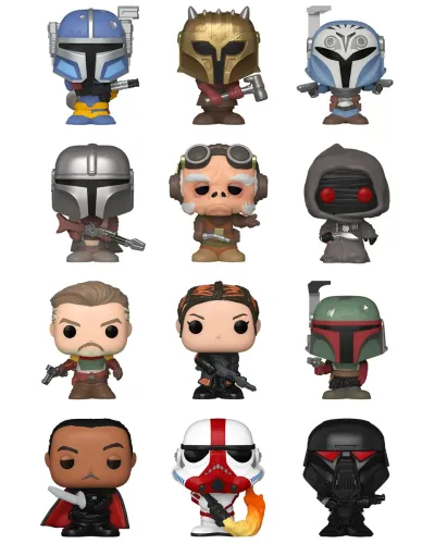 Фигурка Funko Bitty POP! Star Wars Mandalorian Mystery 1 штука в ассортименте (из12) 83418