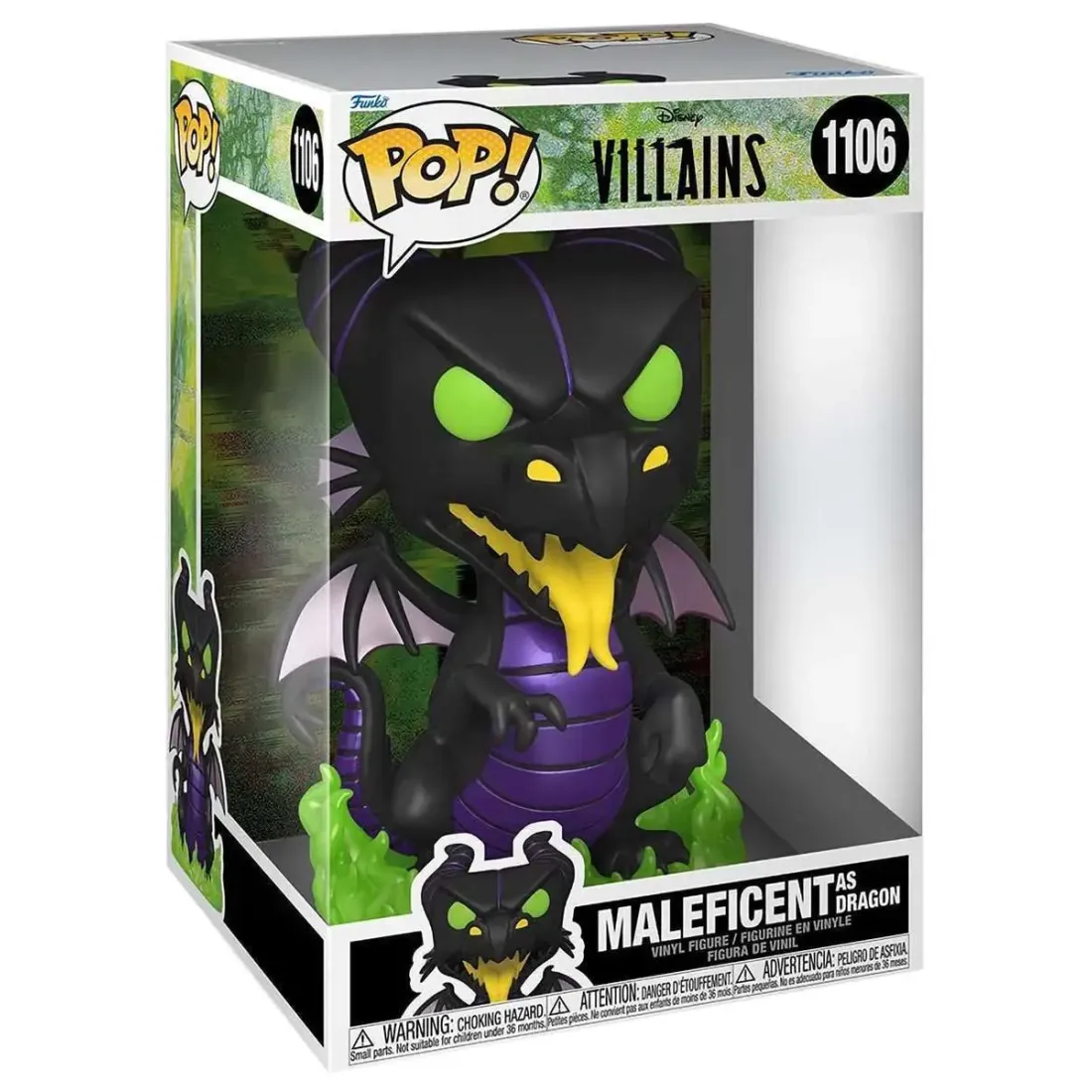 Фигурка Funko POP! Disney Villains Maleficent As Dragon 10" (1106) 57354