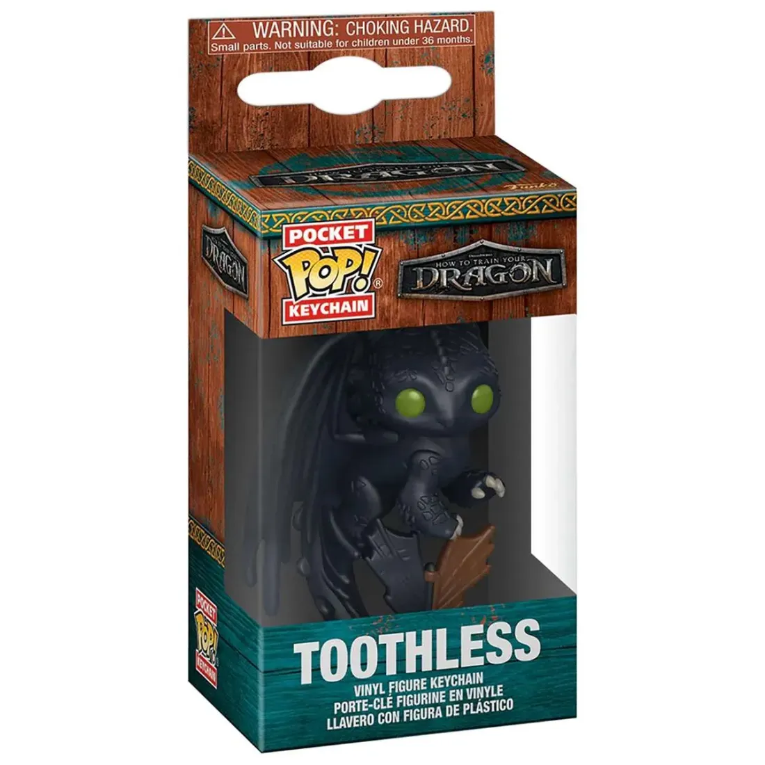 Брелок Funko Pocket POP! How to Train Your Dragon Live Action Toothless 83453